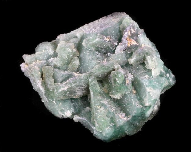 Green Fluorite & Druzy Quartz - Colorado #33378
